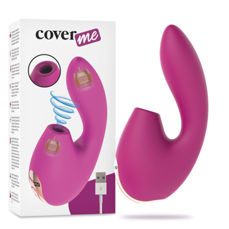 COVERME CLITORAL SUCCION  VIBRADOR POTENTE G-SPOT RUSH