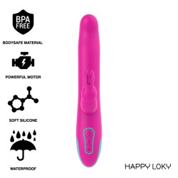 HAPPY LOKY - PLUTO RABBIT VIBRATOR  ROTATOR COMPATIBLE...