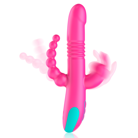 HAPPY LOKY - DONALD TRIPLE STIMULATION: ANAL, G-SPOT  CLITORIS + WATCHME REMOTE CONTROL