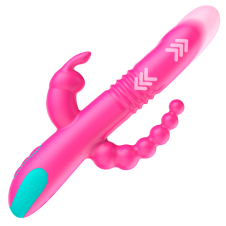 HAPPY LOKY - DONALD TRIPLE STIMULATION: ANAL, G-SPOT  CLITORIS + WATCHME REMOTE CONTROL
