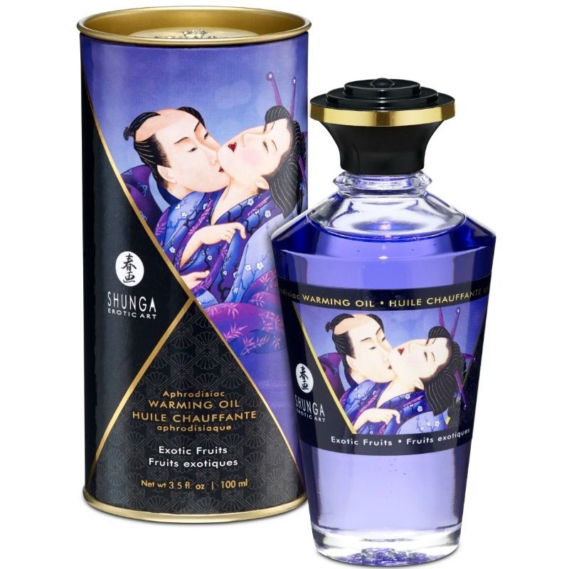 SHUNGA - HEAT EFFECT MASSAGE OIL EXOTIC FRUITS...