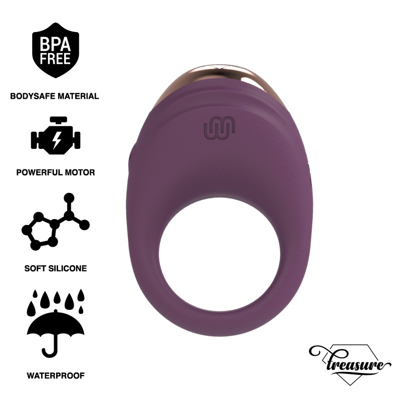 TREASURE - ROBIN VIBRATING RING + WATCHME...