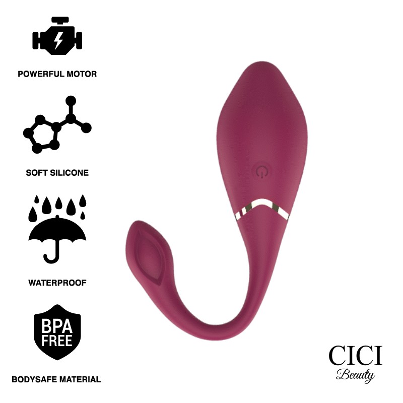 CICI BEAUTY- PREMIUM SILICONE EGG VIBRATOR...