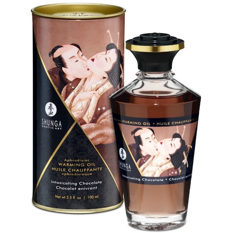 SHUNGA - MASSAGE OIL WITH HEAT EFFECT INTENSE...