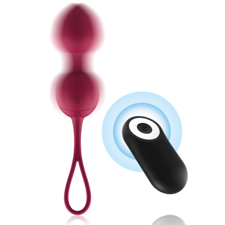 CICI BEAUTY- PREMIUM SILICONE 3 VIBRATING KEGEL BEADS REMOTE CONTROL