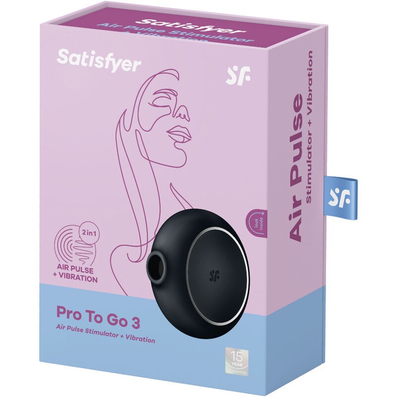 SATISFYER PRO TO GO 3 ESTIMULADOR Y VIBRADOR...