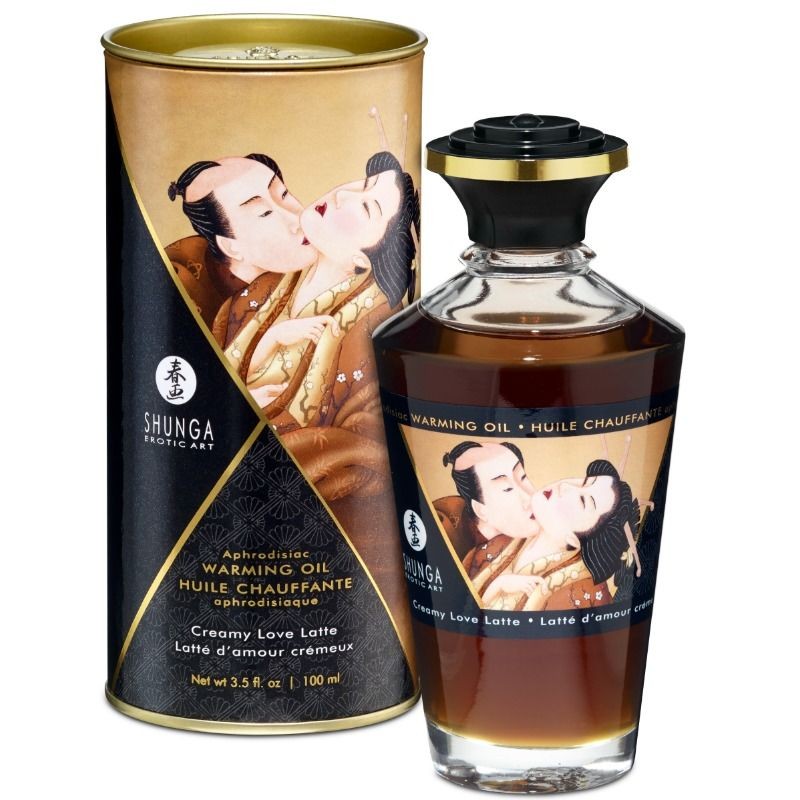 SHUNGA - COFFEE FLAVOR HEAT EFFECT MASSAGE OIL...