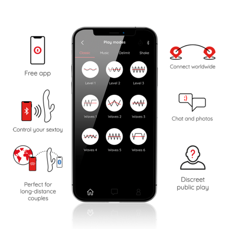 ONINDER - OSLO VIBRACION  ROTACION NEGRO - APLICACIÓN GRATUITA