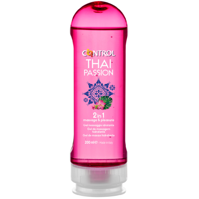 CONTROL - 2 EN 1 MASSAGE  PLEASURE THAI PASSION...