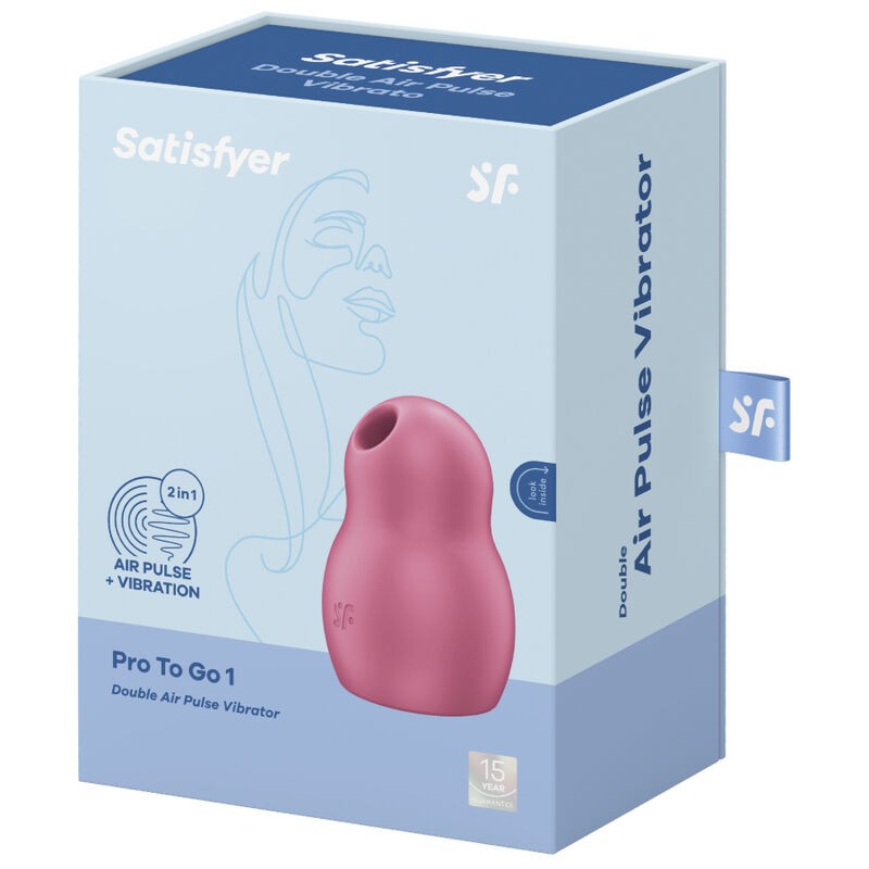 SATISFYER PRO TO GO 1 ESTIMULADOR Y VIBRADOR...