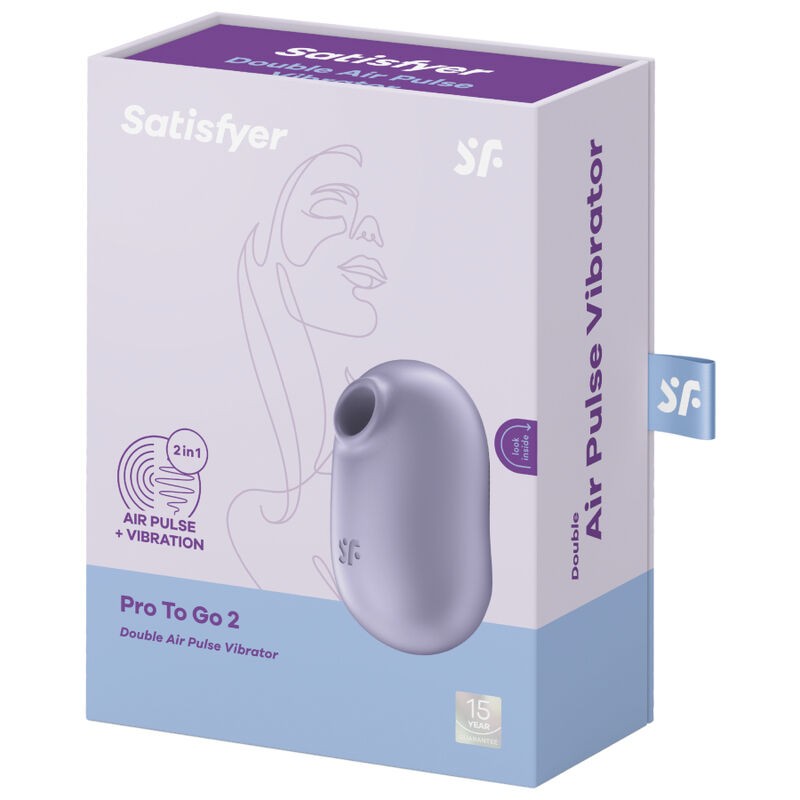 SATISFYER PRO TO GO 2 ESTIMULADOR Y VIBRADOR...