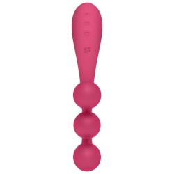 SATISFYER TRI BALL 1 MULTI VIBRADOR - ROJO 2