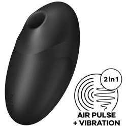 SATISFYER VULVA LOVER 3 ESTIMULADOR Y VIBRADOR - NEGRO 2