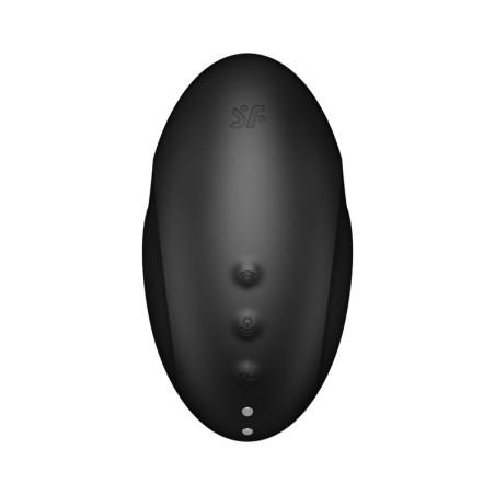 SATISFYER VULVA LOVER 3 ESTIMULADOR Y VIBRADOR - NEGRO
