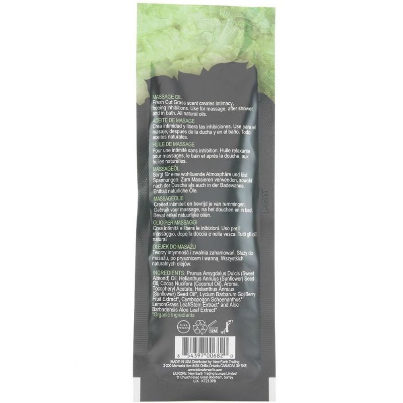 INTIMATE EARTH ACEITE DE MASAJE GRASS 30 ML