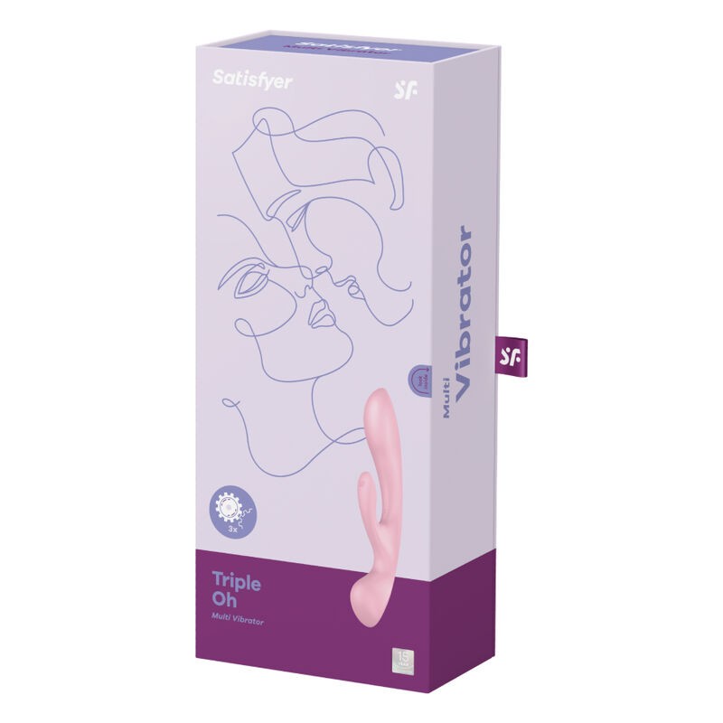 SATISFYER TRIPLE OH VIBRADOR HÍBRIDO
