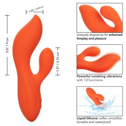 CALIFORNIA EXOTICS STELLA DUAL TEASER NARANJA 2