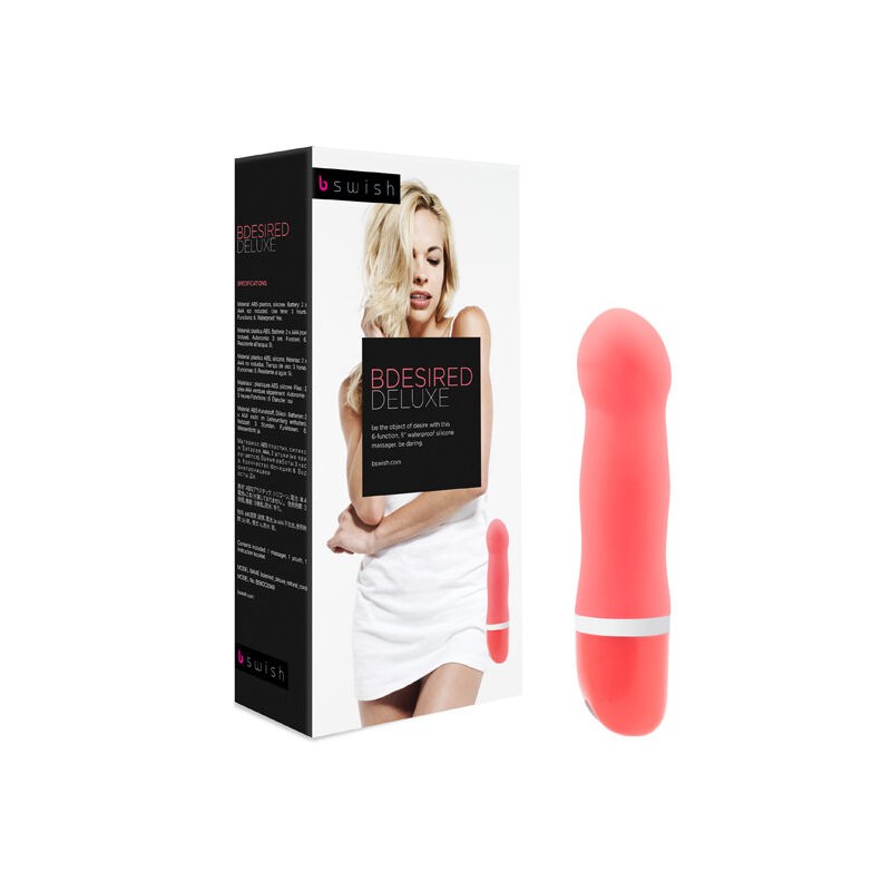 B SWISH - BDESIRED DELUXE VIBRADOR CORAL