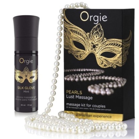 ORGIE PEARL LUST MASSAGE SET MASAJE PARA PAREJAS