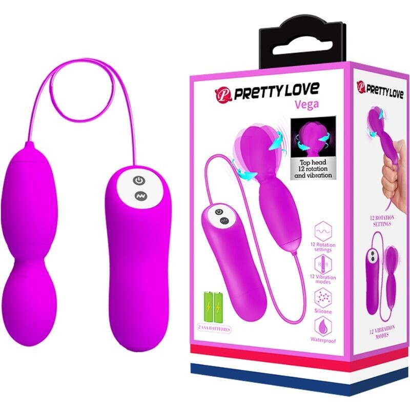 PRETTY LOVE - VEGA MASAJEADOR ROTACIÓN Y...