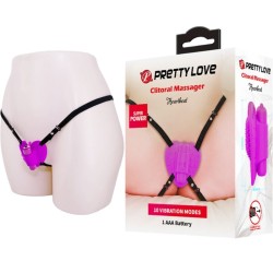 PRETTY LOVE - MASAJEADOR DE CLITORIS HEARTBEAT 10 MODOS...