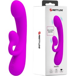 PRETTY LOVE - SINCERE SILICONE CLITORAL VIBRATOR AND...