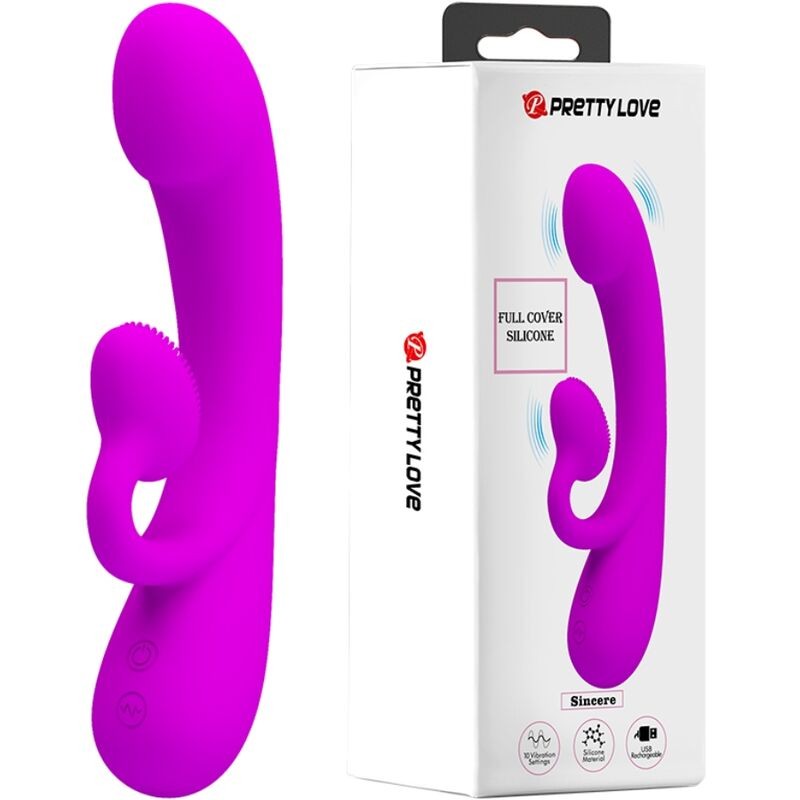 PRETTY LOVE - SINCERE SILICONE CLITORAL...