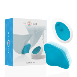 INTENSE - SAMANTHA PANTIE CONTROL REMOTO AZUL 2