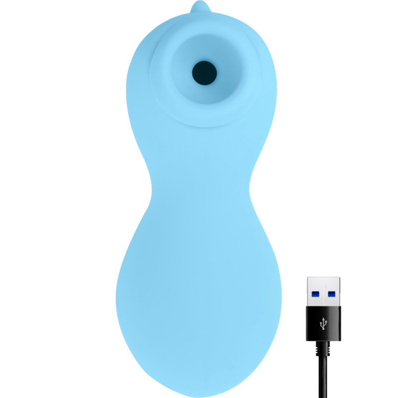 OHMAMA SUCCIONADOR ESTIMULADOR ONDAS DRAGON AZUL