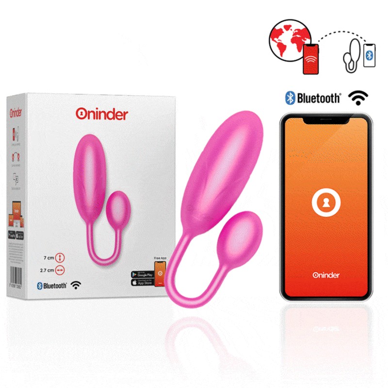 ONINDER - DENVER HUEVO VIBRADOR ROSA 7 X 2.7 CM...