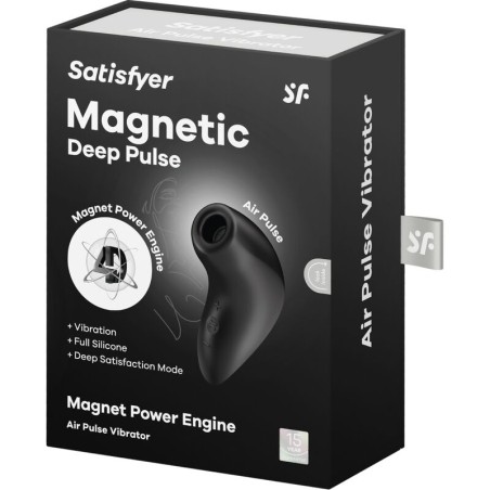 SATISFYER - MAGNETIC DEEP PULSE NEGRO