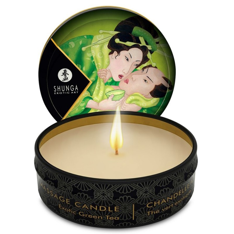 SHUNGA MINI CARESS BY CANDELIGHT VELA MASAJE TÉ...