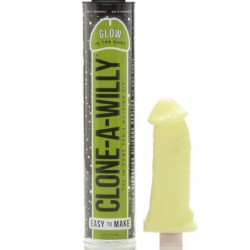 CLONE A WILLY - CLONADOR PENE VERDE LUMINISCENTE CON...
