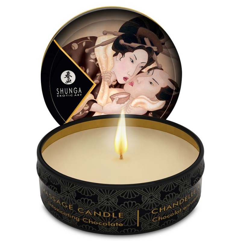 SHUNGA MINI CARESS BY CANDELIGHT VELA MASAJE...