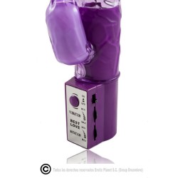 ROTADOR RABBIT LILA C/SUPERESTIMULADOR 2
