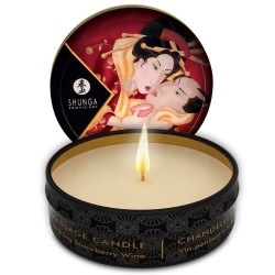 SHUNGA MINI CARESS BY CANDELIGHT VELA MASAJE FRESAS Y...