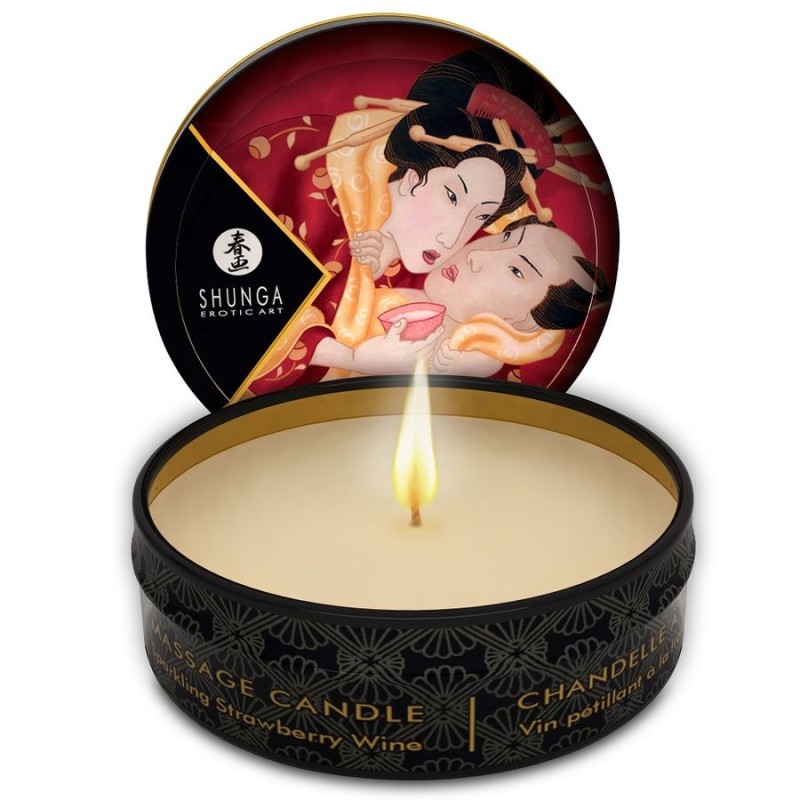 SHUNGA MINI CARESS BY CANDELIGHT VELA MASAJE...