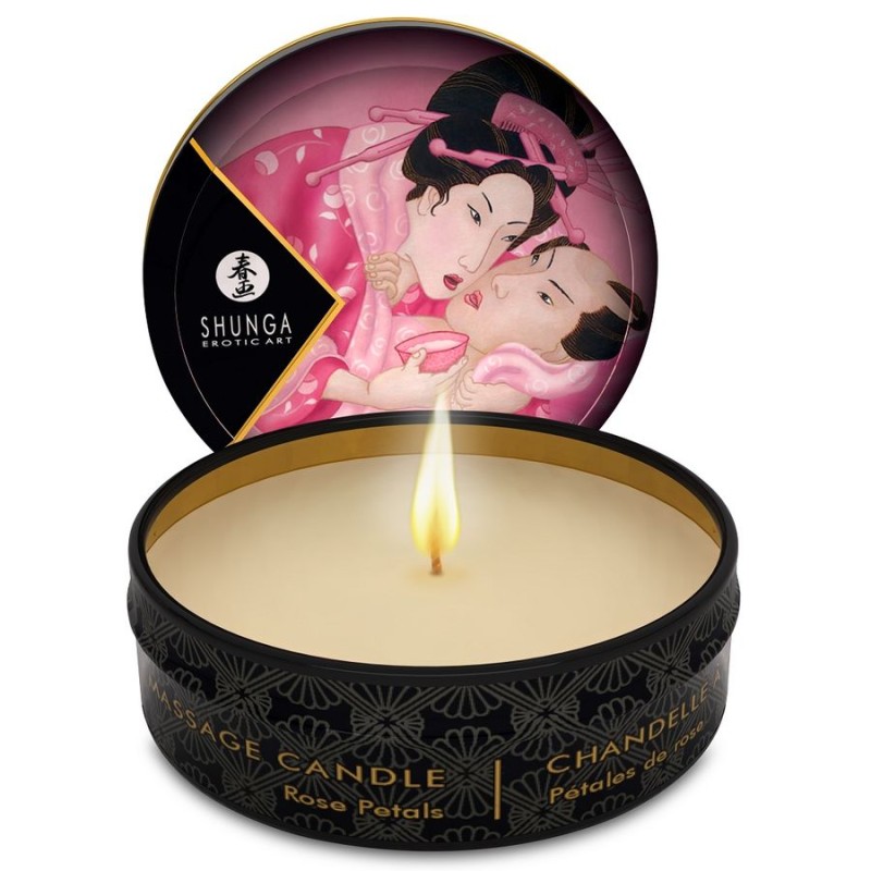 SHUNGA MINI CARESS BY CANDELIGHT VELA MASAJE...