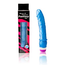 BAILE - WAVES OF PLEASURE VIBRATOR 23 CM BLUE 2