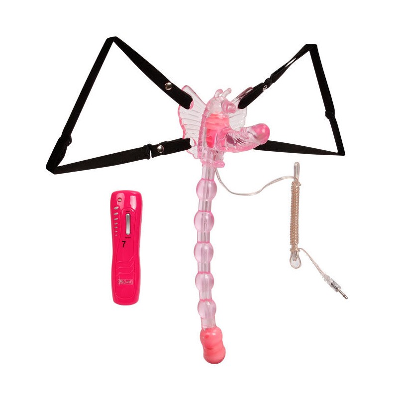 MARIPOSA ROSA TRIPLE ESTIMULACION 7 RITMOS