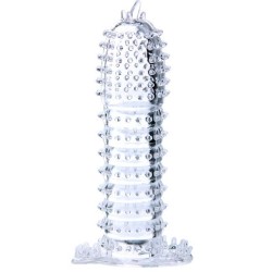 BAILE - PENIS SHEATH WITH TRANSPARENT STIMULATING POINTS...
