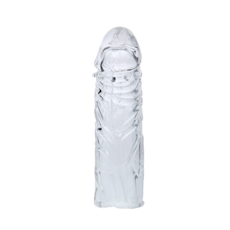 BAILE - PINK STIMULATING SILICONE PENIS COVER...