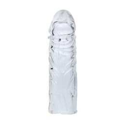 BAILE - TRANSPARENT SILICONE PENIS COVER 13 CM 2