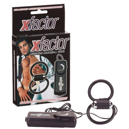 SEVEN CREATIONS - X FACTOR COCK RING C/ MANDO