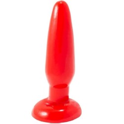 BAILE - PLUG ANAL PEQUEÑO ROJO 15  CM