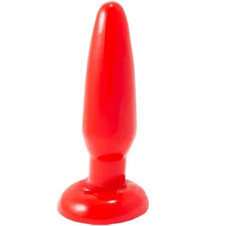 BAILE - PLUG ANAL PEQUEÑO ROJO 15  CM