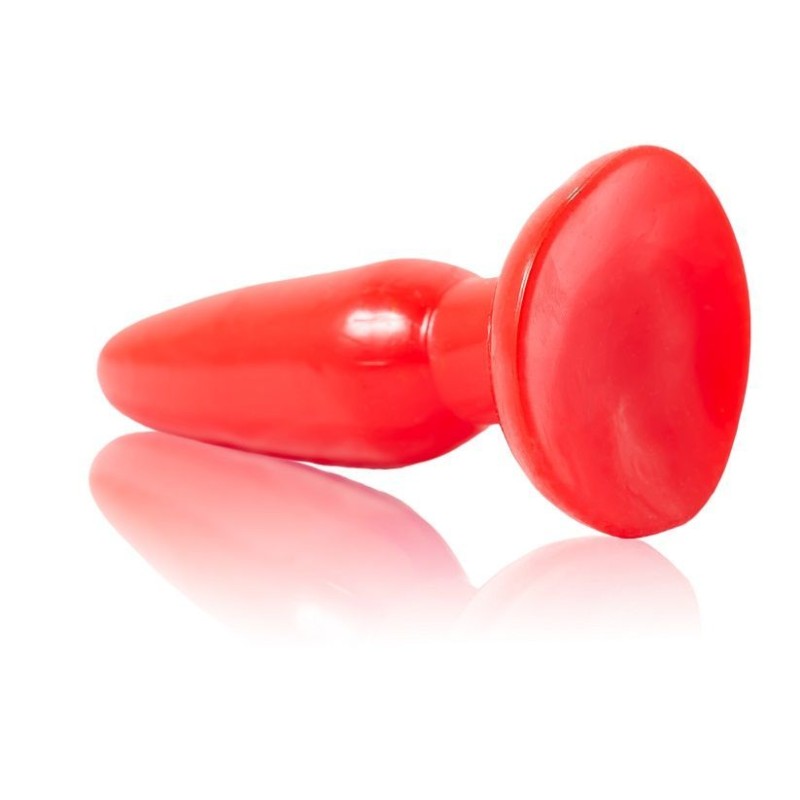 BAILE - PLUG ANAL PEQUEÑO ROJO 15  CM