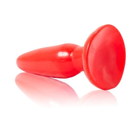 BAILE - PLUG ANAL PEQUEÑO ROJO 15  CM