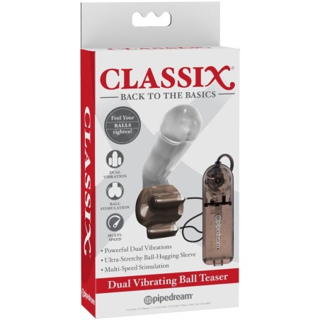 CLASSIX - ESTIMULADOR PARA TESTICULOS CON VIBRACION