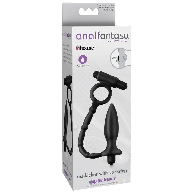 ANAL FANTASY ESTIMULADOR MINI ANAL CON RING Y...